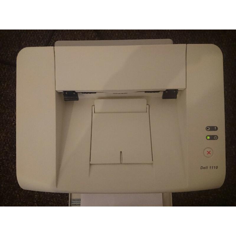 LASER PRINTER - DELL 1110 - MONO B&W - FULLY WORKING - 16PPM A4 - WORKGROUP- ILFORD, IG3