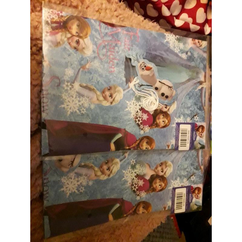 Disney frozen wrapping paper new