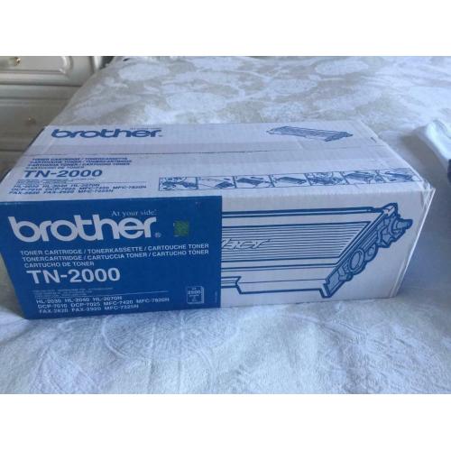 Brother TN-2000 unopened ink cartridge
