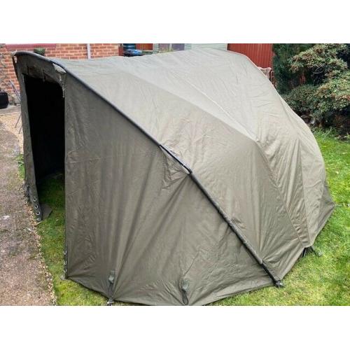 trakker armo mk1 bivvy plus extended overwrap