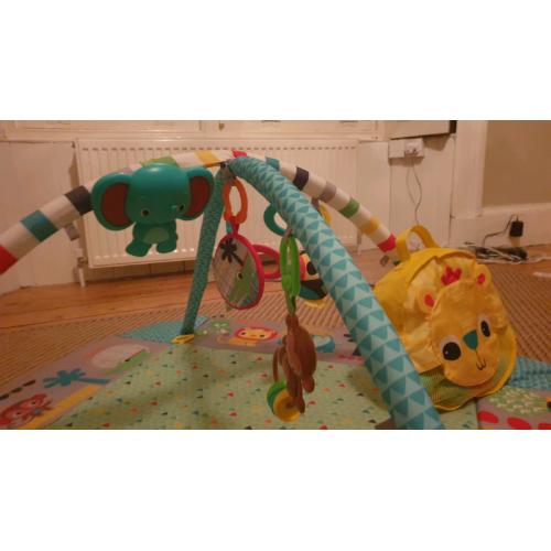 Bright start baby play mat