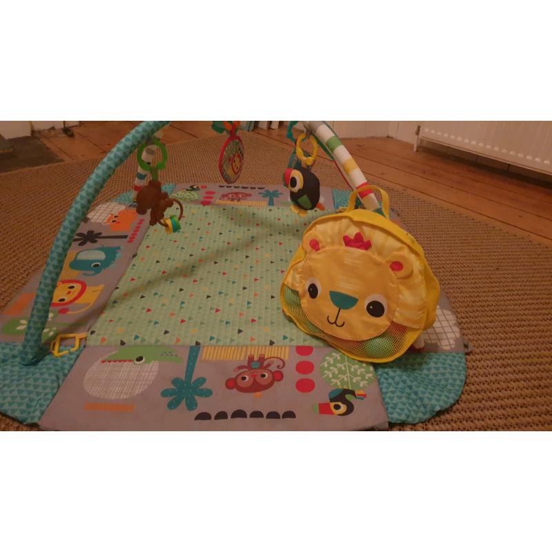 Bright start baby play mat