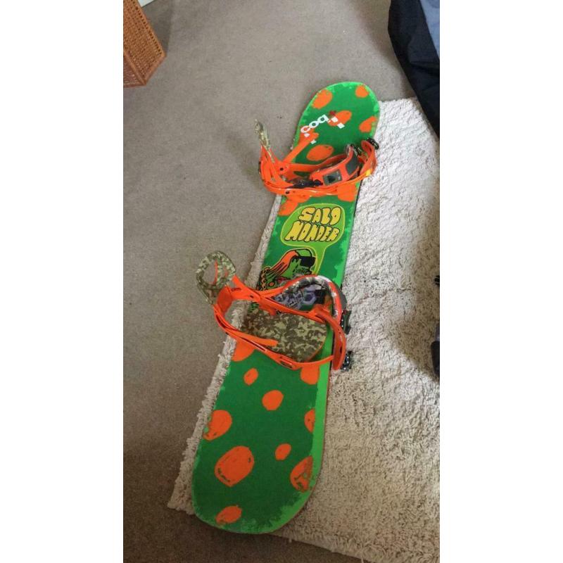 151 Solomon Salamander Snowboard