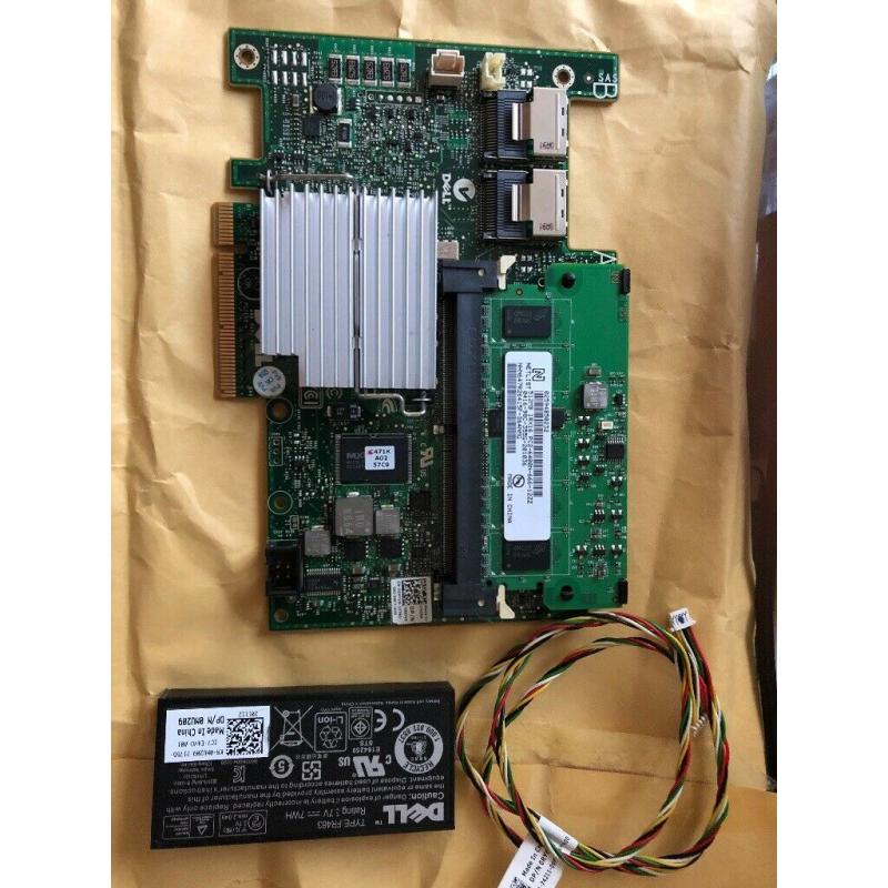 Dell PERC H700 RAID controller card, 512MB cache + battery