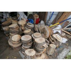 Rustic Log Slices for Candle holders ,Wedding Cake Stand etc