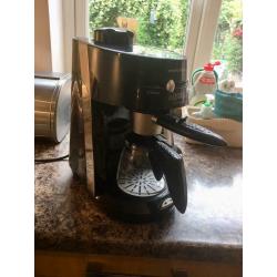 Morphy Richards Mister Cappuccino Filter Coffee Maker and Milk Frother