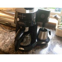 Morphy Richards Mister Cappuccino Filter Coffee Maker and Milk Frother