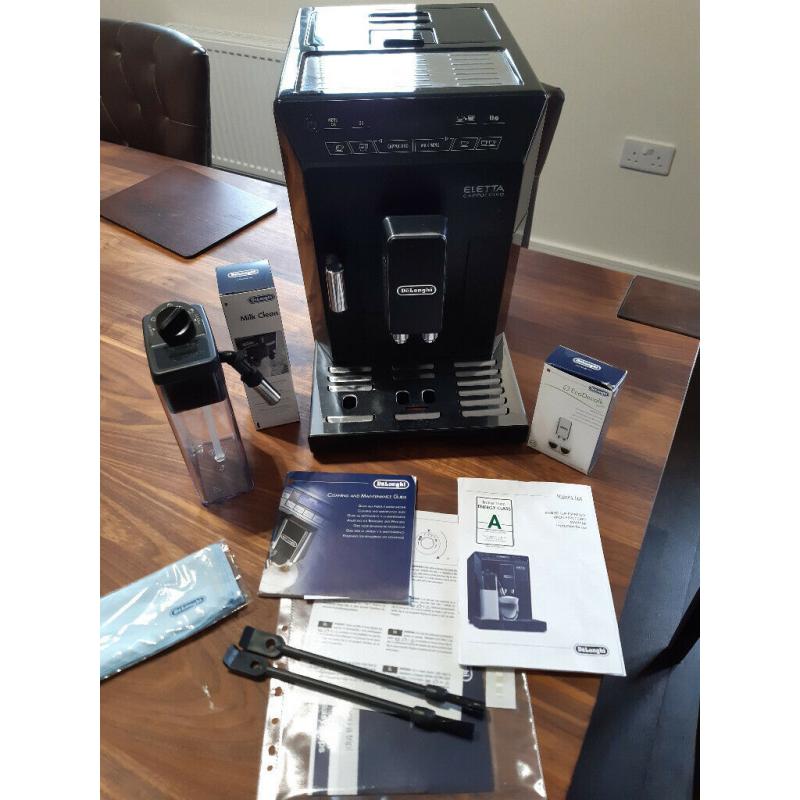 DE LONGHI bean to cup ELETTA coffee machine