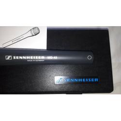 Sennheiser MD42 Reporters Mike. High-quality omni-directional microphone.