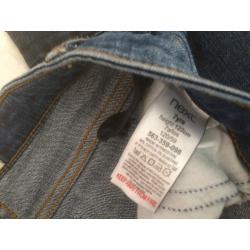 Girls jeans two pairs and one pair of joggers age 7yrs