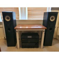 Marantz Separates and Mission floor standing speakers