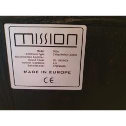 Marantz Separates and Mission floor standing speakers
