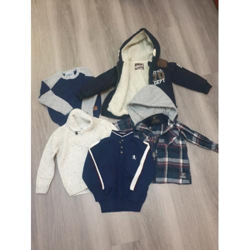 3-4 Years Boys Warm Tops