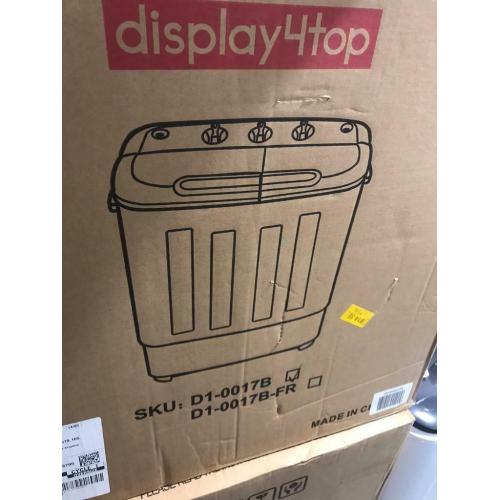 Portable compact washing machine still in box