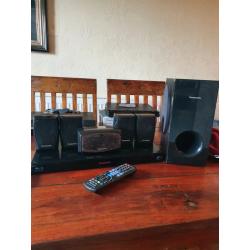 5.1 Panasonic blu Ray disc home theater sound system