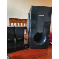5.1 Panasonic blu Ray disc home theater sound system