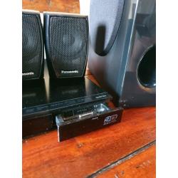 5.1 Panasonic blu Ray disc home theater sound system