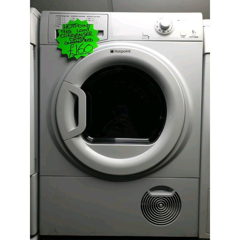 Hotpoint 9kg tumble/dryer