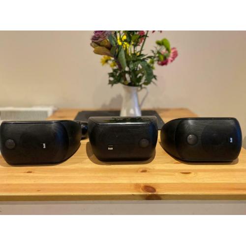3x Bower wilkins b&m m1 speakers