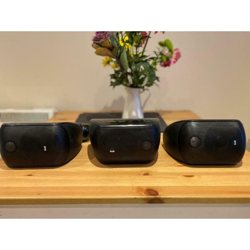 3x Bower wilkins b&m m1 speakers