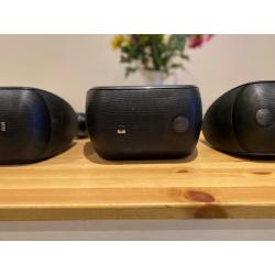 3x Bower wilkins b&m m1 speakers