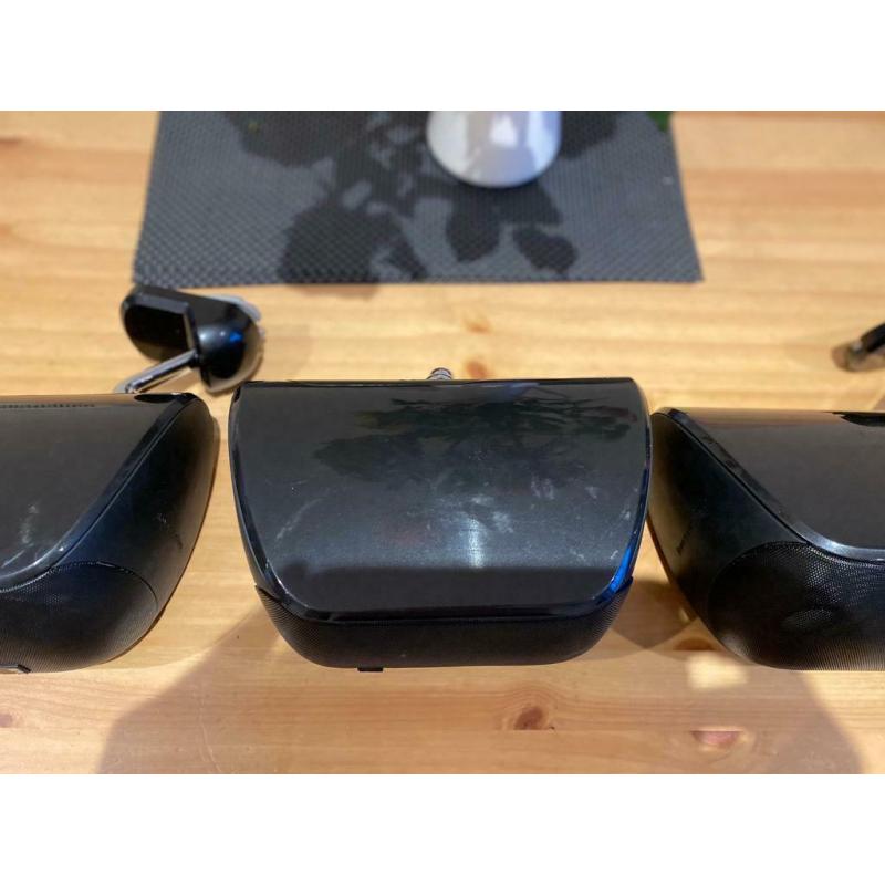 3x Bower wilkins b&m m1 speakers