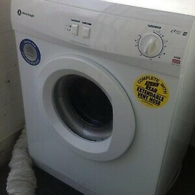 29 Whiteknight 44AW 6kg White Vented Tumble Dryer 1YEAR WARRANTY FREE DELIVERY