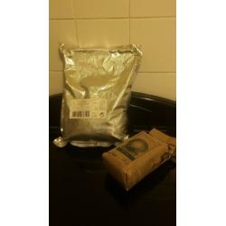HEALTH & BEAUTY OFFER - 2.5KG BENTONITE CLAY/FULLERS EARTH & 1KG FRENCH GREEN CLAY! NEW/UNOPENED!