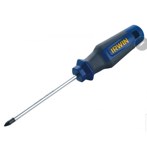 Irwin IRW1951678 PZ1 x 100mm Pro Comfort Screwdriver Pozi - 1951678
