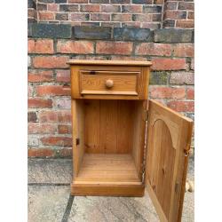 Solid pine wood cabinet