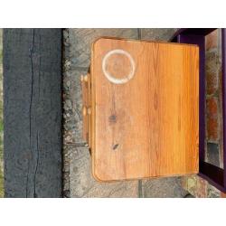 Solid pine wood cabinet