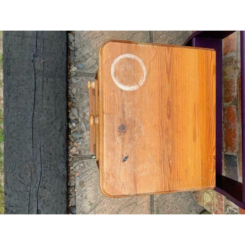 Solid pine wood cabinet