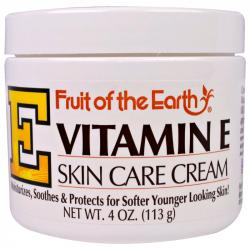 Pack of 2 Fruit of the Earth Vitamin E Skin Care Cream 4 oz