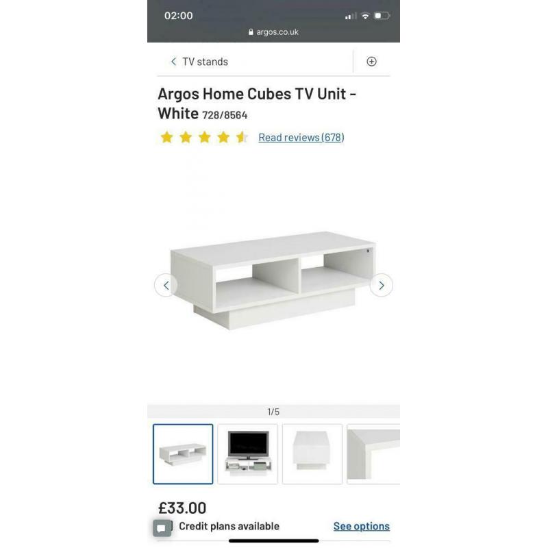 Coffee table/ TV table