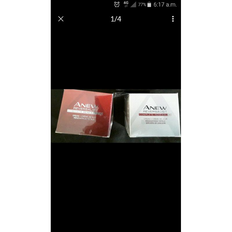 New Avon face creams