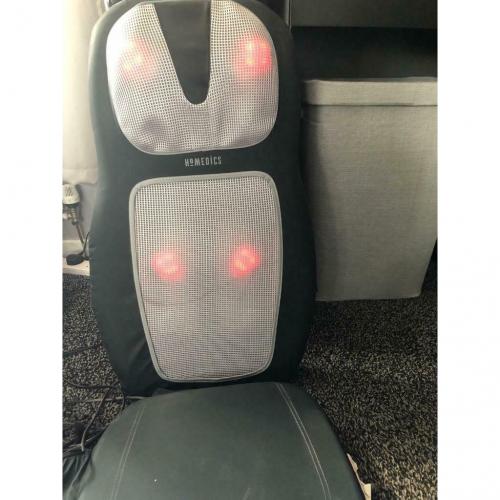 Home medics shiatsu back and neck massaging seat