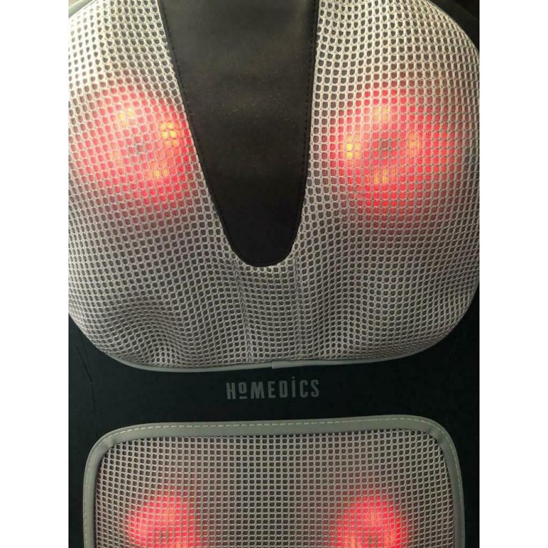 Home medics shiatsu back and neck massaging seat