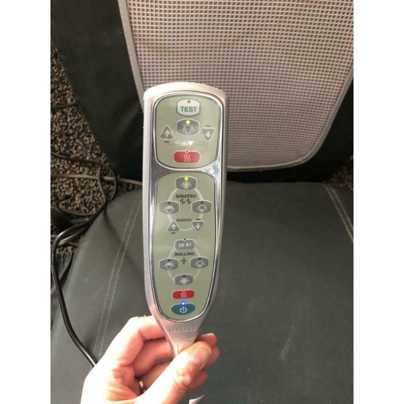 Home medics shiatsu back and neck massaging seat