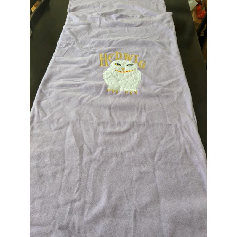 Harry Potter Hedwig sleeping bag NEVER USED