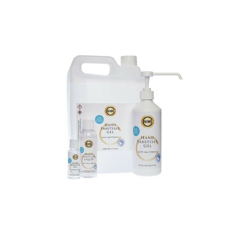 CHRISTMAS OFFERS - Isobel C 75% alcohol Hand Sanitising Gel Kills 99.99% viruses Pump 500ml