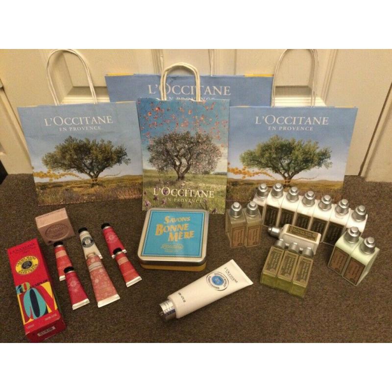 L?Occitane Collection Hand Creams, Cleanser, Soaps and more