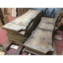 Extra Wide Live Edge/Waney Edge Elm Slabs