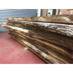 Extra Wide Live Edge/Waney Edge Elm Slabs