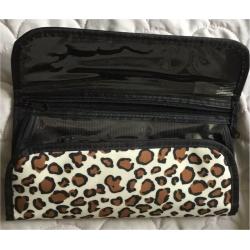 Four Piece Leopard Print Travel or Home clothing and Jewellery Storage All New