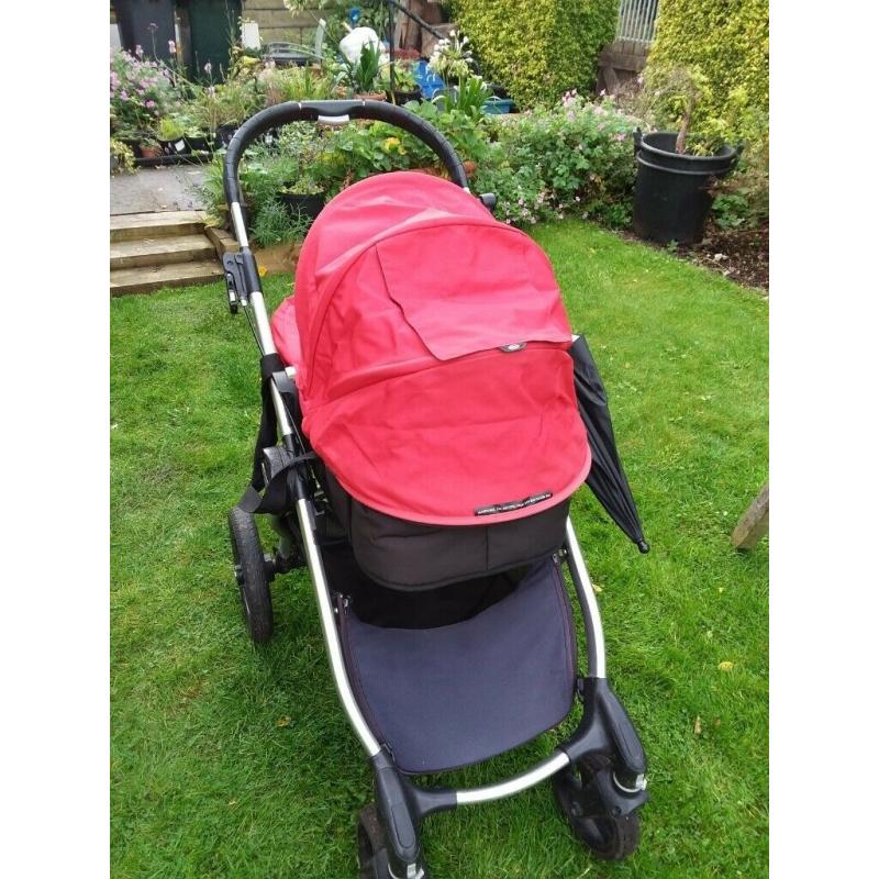 Baby Jogger City Select Double / Single Buggy and Bassinet