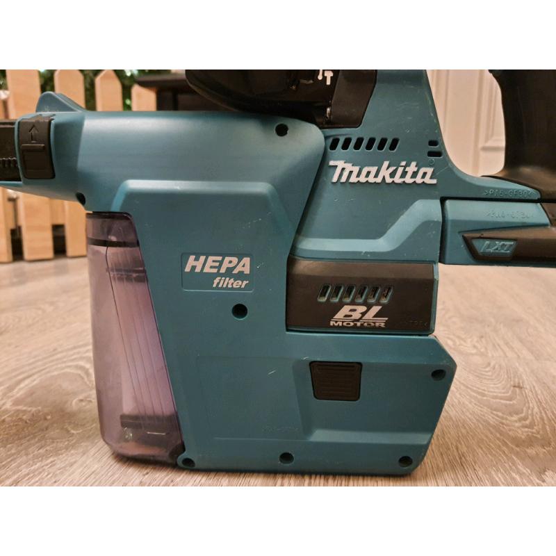 Makita brushless 18v sds+ with dust extraction