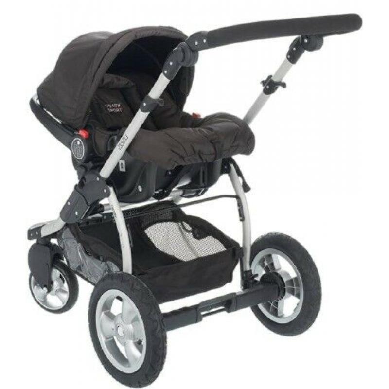 *OBABY* ZEZU MULTI FOLDING PRAM/STROLLER/CAR SEAT - 3-IN-1. (Excellent Condition)