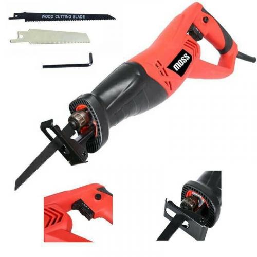 Reciprocating Saw 2 Blades Wood Metal Cutting Recip