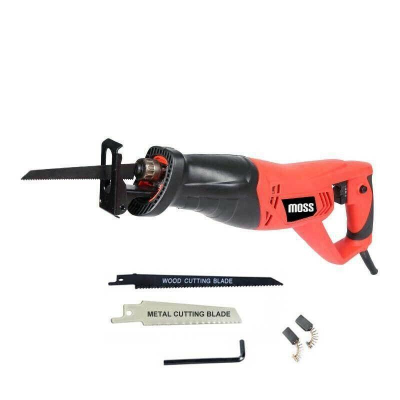 Reciprocating Saw 2 Blades Wood Metal Cutting Recip