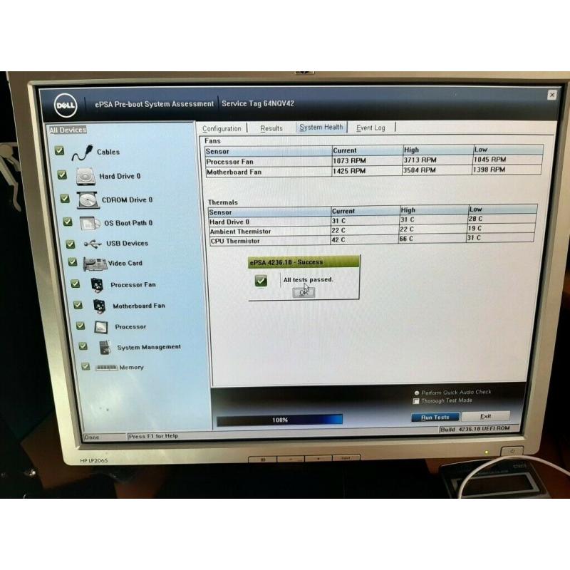 Dell Optiplex 7020 Windows 10 PC Clean install
